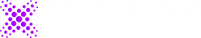 Sensory360 Logos Color White